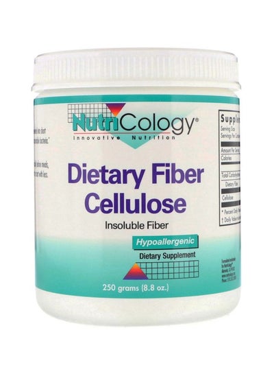 Buy Dietary Fiber Cellulose Powder 8.8 oz (250 g) in UAE