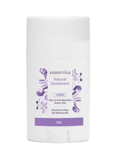 Buy Lavender Oil Natural Deodorant 60ml in Egypt