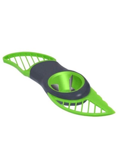 اشتري 3-In-1 Avocado Slicer Green/Black 2.4 x 7.5inch في السعودية