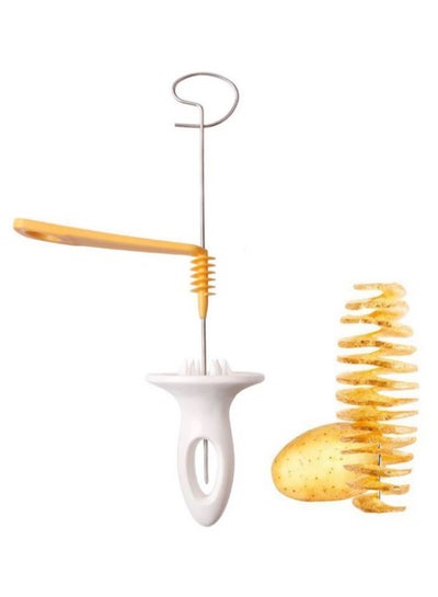 Buy Potato Tower Spiral Slicer White/Yellow/Silver in Egypt