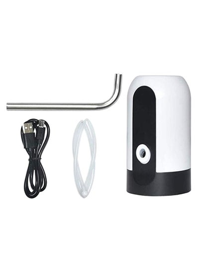 Buy USB Rechargeable Water Dispenser With Accessory 2.72515E+12 White/Black/Silver in Egypt