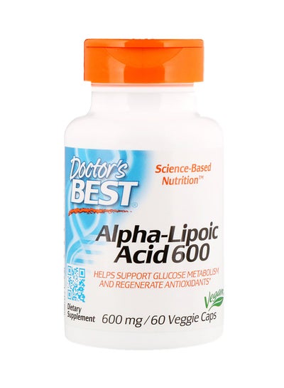 Buy Alpha-Lipoic Acid 600 Mg-60 Veggie Caps in UAE