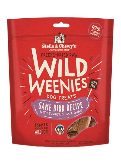 اشتري Wild Weenies Dog Treats Game Bird Recipe في الامارات