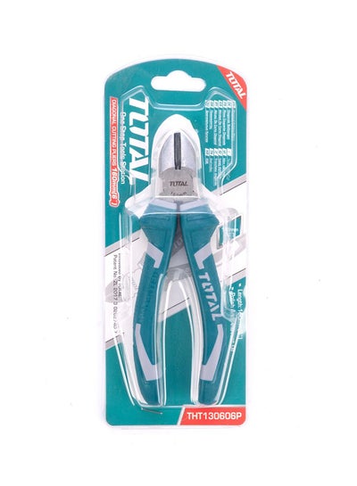 Buy Diagonal Cutting Pliers Green/Silver 160mm in Egypt