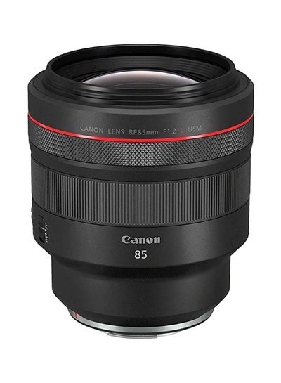 Buy Lens For RF85MM F/1.2 L USM EU26 Black in UAE