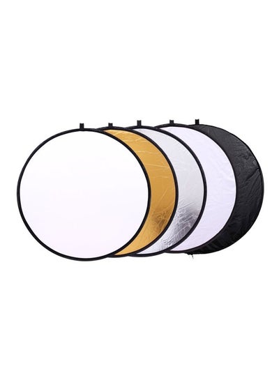Buy 5-In-1 Multi Reflector With Bag 32inch Clear/Black/Gold in UAE