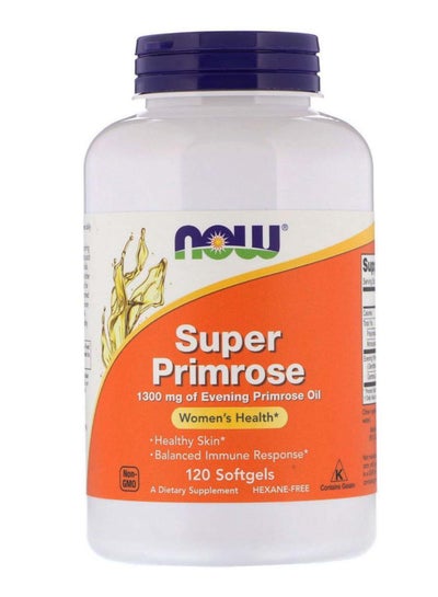 Buy Super Primrose Evening Primrose Oil - 120 Softgels in Egypt