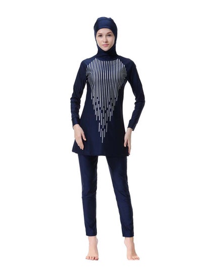 اشتري Conservative And Fashionable Burkinis Dark Blue في السعودية