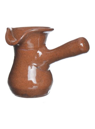 اشتري Pottery Coffee Pot Brown 18centimeter في مصر