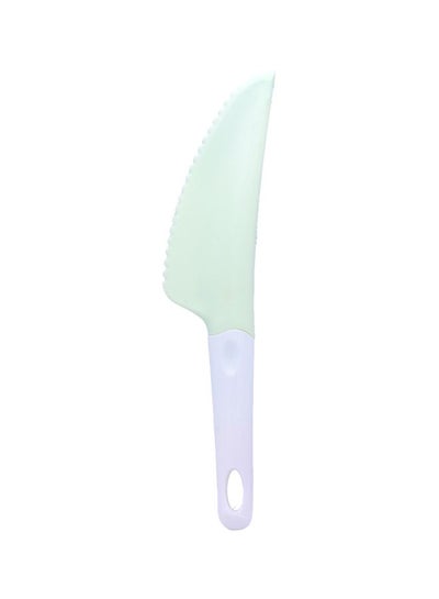 اشتري سكين كيك من البلاستيك أخضر/أبيض في السعودية