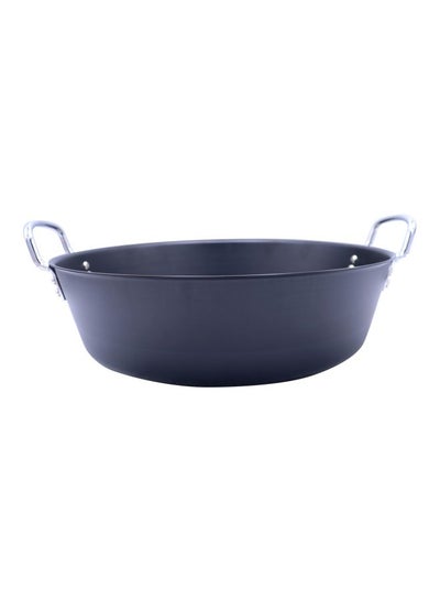 اشتري Round Shape Frying Pan Black 36x10centimeter في السعودية