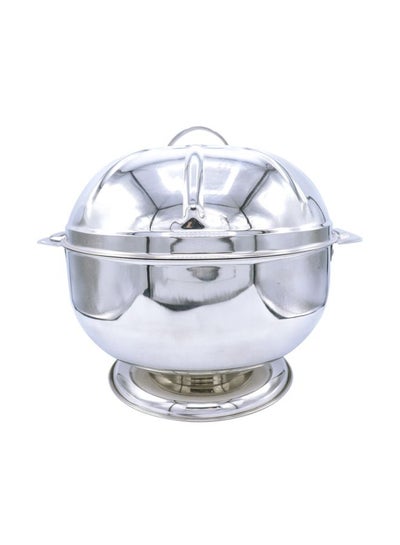 Buy Stainless Steel Cookware Pot Silver 6Liters in Saudi Arabia