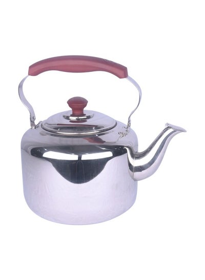 Buy Stainless Steel Tea Pot Silver 5Liters in Saudi Arabia