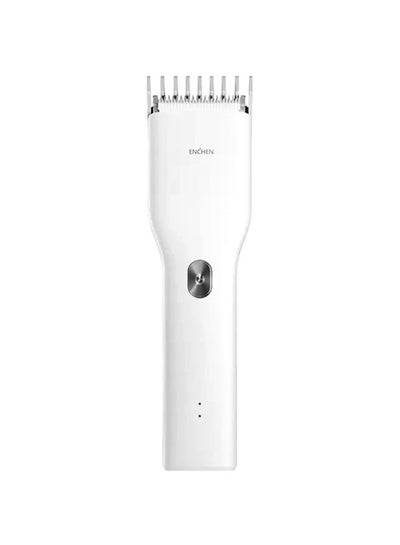 Buy Electric Hair Trimmer White in Saudi Arabia