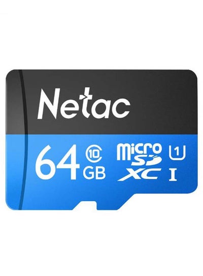 Buy MicroSDXC Class 10 TF Flash Memory Card Blue/Black in UAE