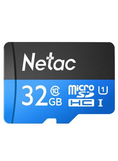 Buy MicroSDXC Class 10 TF Flash Memory Card Black/Blue in Saudi Arabia