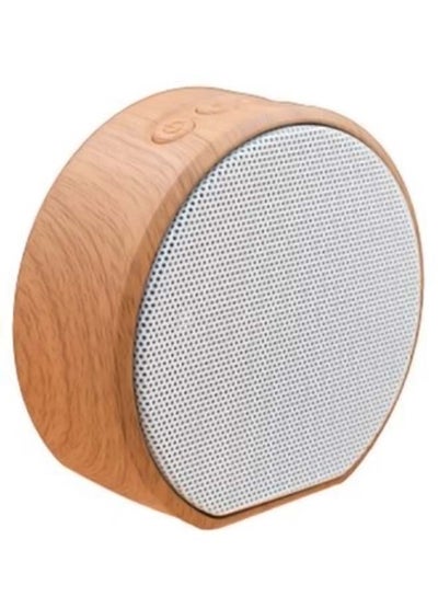 اشتري Portable Wireless Bluetooth Speaker Grey/Brown في السعودية