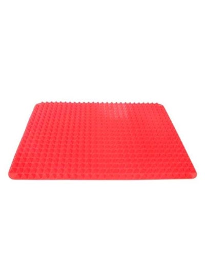 Buy Non-Stick Pyramid Surface Baking Mat Red in Egypt