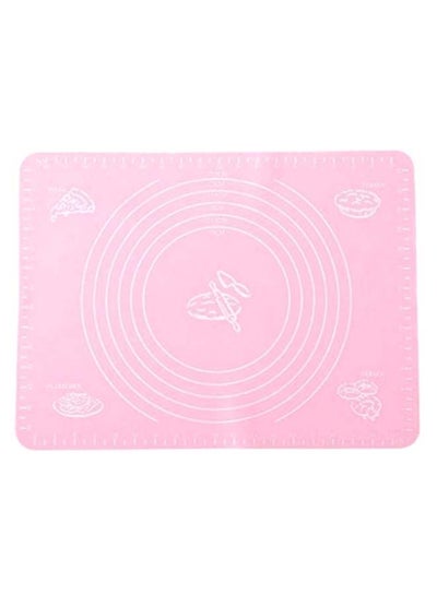 Buy Pastry Measurement Baking Mat Pink 50 x 40cm in Egypt