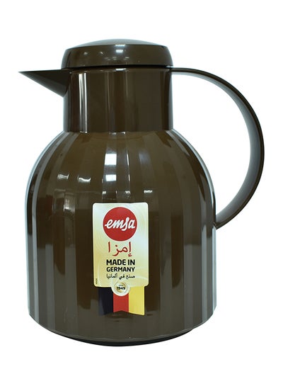 Buy Samba Vieleck Thermos Flask Brown 1Liters in Saudi Arabia