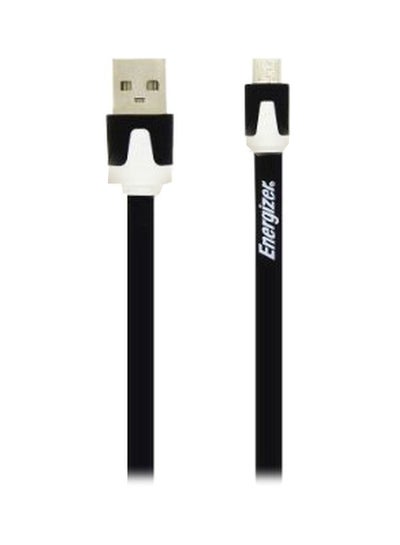 Buy Hightech Ultra flat Charge and data Cable Black in UAE