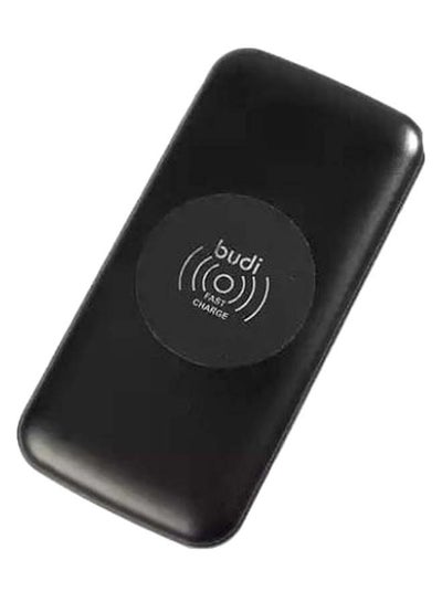 Buy 10000.0 mAh Quick Charge Wireless Power Bank Black in UAE