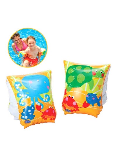 Buy Pair Of Inflatable Swimming Arm Band Assorted 23 x 15cm in UAE