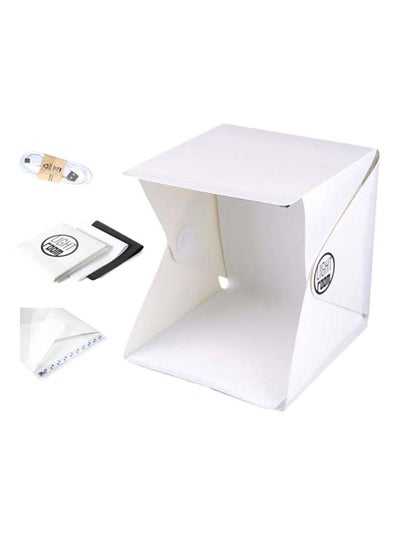 Buy Portable LED Photography Studio Light Tent Box White in Saudi Arabia