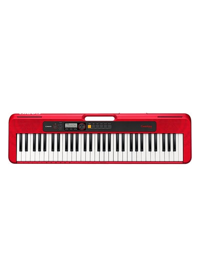 Buy Casio CT-S200RDC2 Casiotone Musical Keyboard, 61 Keys - Red in Egypt