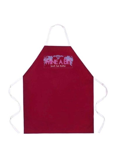 Buy Adjustable Apron Red/Blue/White 27x34inch in Egypt