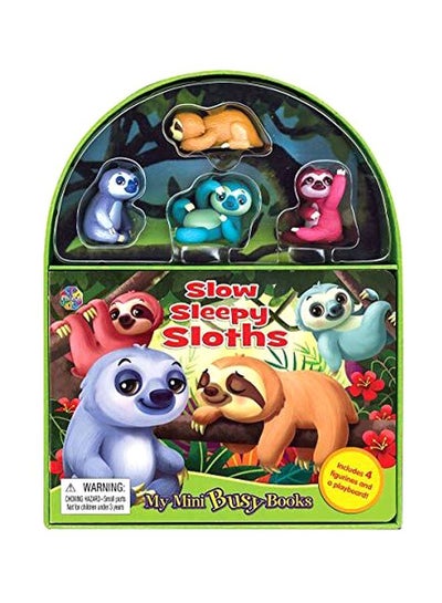 اشتري Slow Sleepy Sloths: My Mini Busy Book Paperback في الامارات