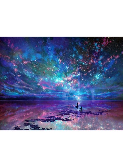 Buy Diy 5D Night Sky Diamond Painting Multicolour 30x40centimeter in Saudi Arabia