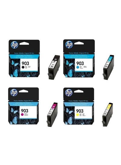 Buy Pack Of 4 Officejet Ink Cartridge Multicolour in Egypt