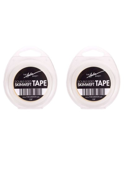 Buy Pack Of 2 Double Sided Skinweft Wig Tape White 2 x 108inch in UAE