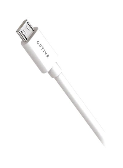 Buy Micro USB Charging Data Cable White/Silver in UAE