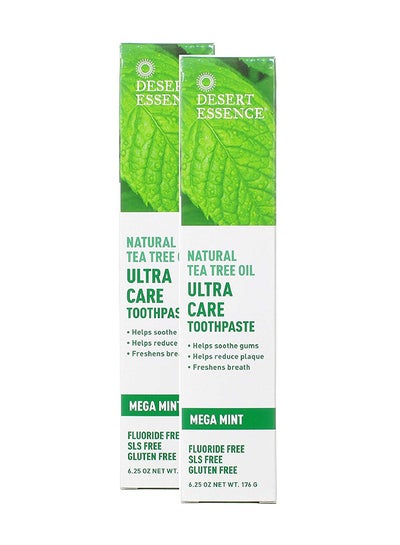 Buy Pack Of 2 Natural Tea Tree Oil Ultra Care Toothpaste in UAE