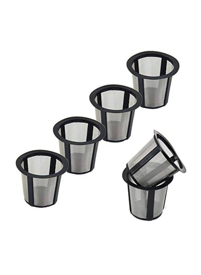 Buy 6-Piece Replacement Filter Silver/Black 43ml in UAE