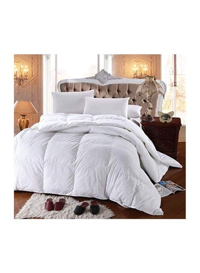 Buy Cotton Down Comforter White 106x90inch in UAE