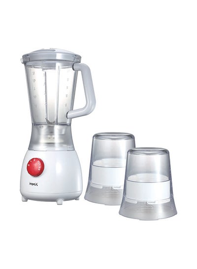 اشتري 3 In 1 Mixer Grinder Blender 350W BL 3503 White/Clear في الامارات