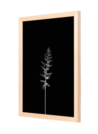 Buy Wooden Frame Flower Wall Art Blue/PInk 33x43cm in Saudi Arabia