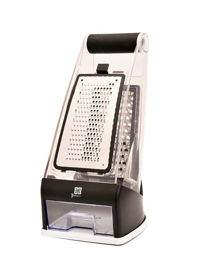 Buy 3-In-1 Stainless Steel Grater Silver 500ml in Saudi Arabia