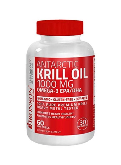 Buy Antarctic Krill Oil Supplement 1000 mg - 60 Softgels in UAE