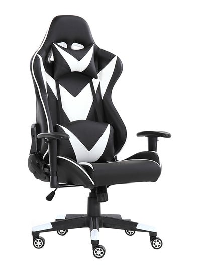 Buy Gaming Chair Black/White 71x71x126/134centimeter in UAE
