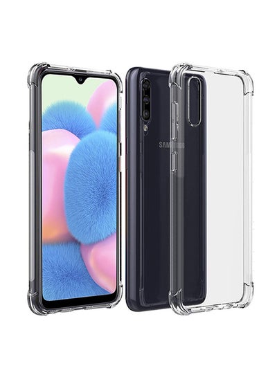 Buy Protective Case Cover For Samsung Galaxy A30s Clear in UAE