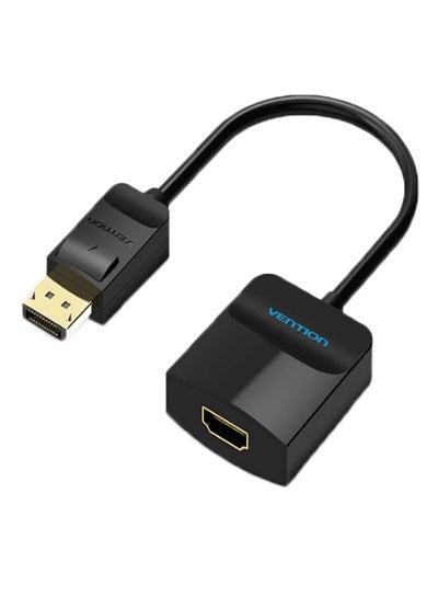 اشتري محول HDMI من ذكر إلى أنثى 15سنتيمتر أسود/ذهبي في السعودية