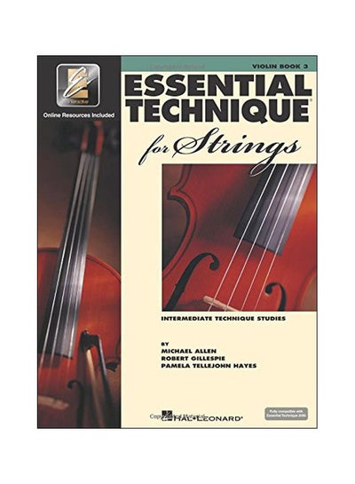 اشتري Essential Technique 2000 For Strings : Violin : Intermediate Technique Studies Paperback في الامارات