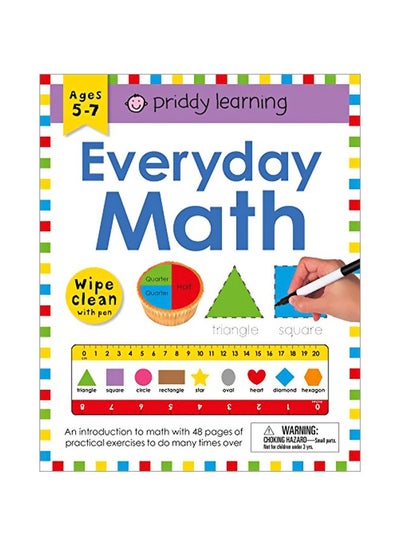 Buy Everyday Math : Wipe Clean With Pen spiral_bound english - 09-May-17 in UAE