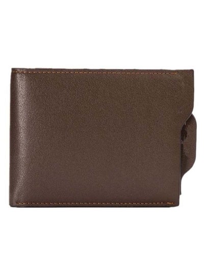 Buy Card Holder Bifold Wallet Brown in Saudi Arabia