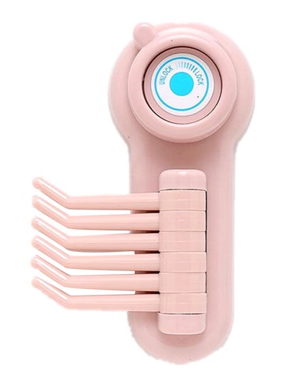 Buy 6-Claw Wall Mounted Hook Pink in Egypt