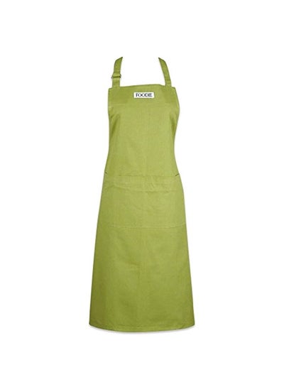 Buy Cotton Kitchen Apron With Pocket Parsley 36x26.5x0.2inch in Egypt